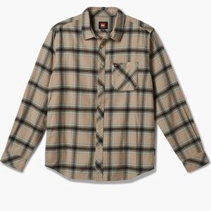 Quiksilver Road Trip Plaid Flannel Shirt